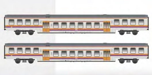 Set of 2 middle cars of regional train (Set 2)<br /><a href='images/pictures/ACME/acme70088.jpg' target='_blank'>Full size image</a>